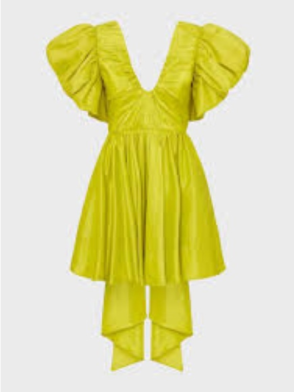 Aje Gretta Bow Back Mini Dress